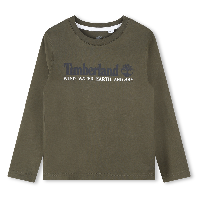 T-shirt à imprimé et message TIMBERLAND 
                    GARCON