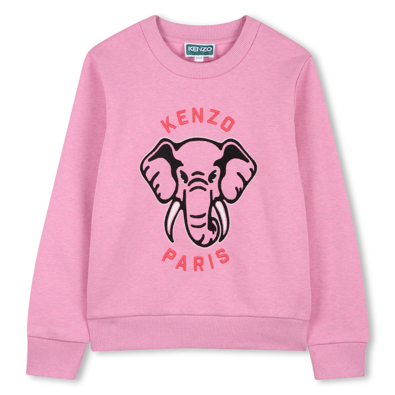 SWEAT EN MOLLETON KENZO KIDS 
                        FILLE