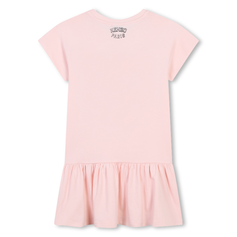 Robe imprimée en coton KENZO KIDS 
                    FILLE