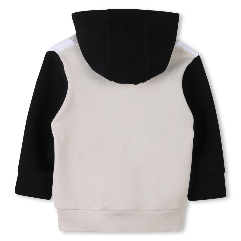 Cardigan &agrave; capuche en molleton BOSS 
                        GARCON