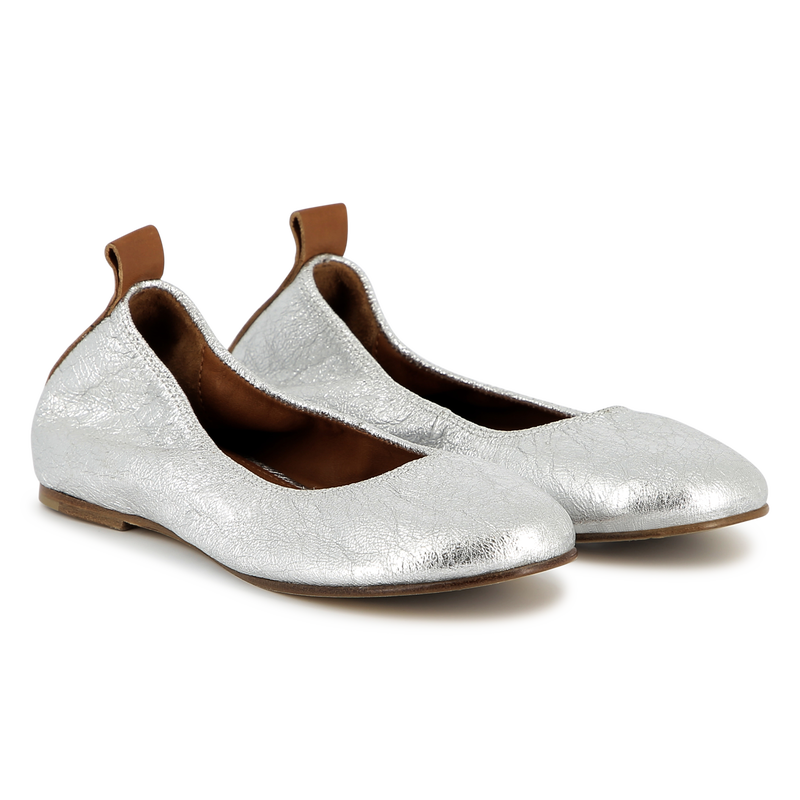 Ballerines en cuir LANVIN 
                    FILLE