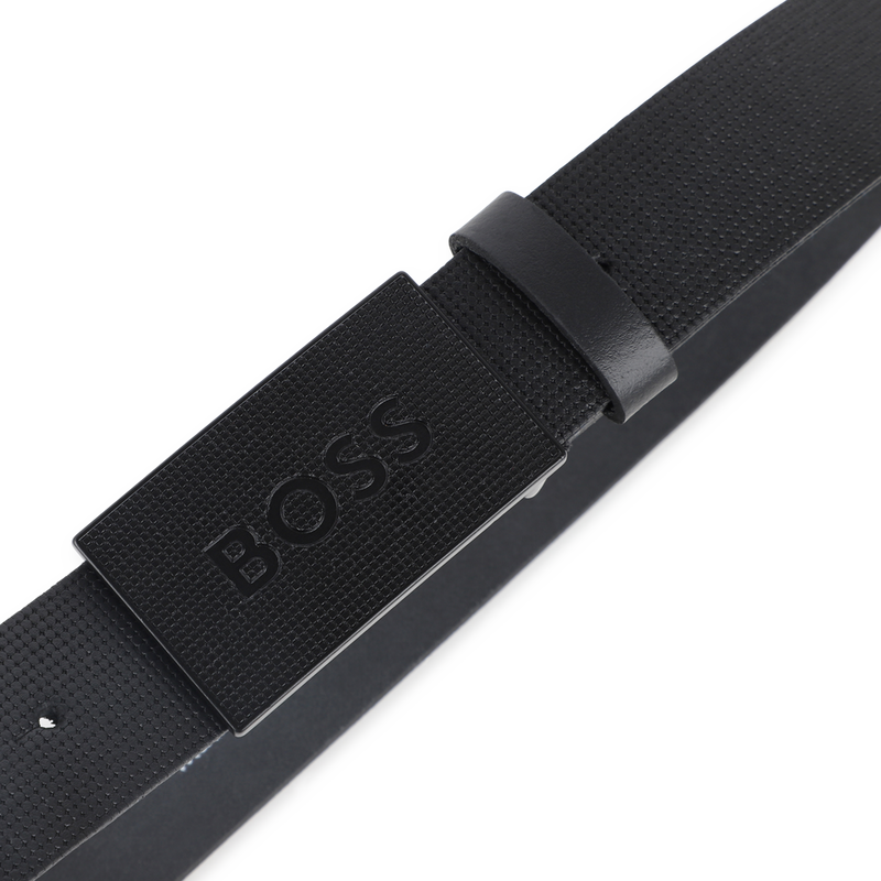 Ceinture en cuir de vachette BOSS 
                        GARCON
