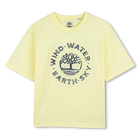 Tee-shirt manches courtes, JAUNE PALE, hi-res