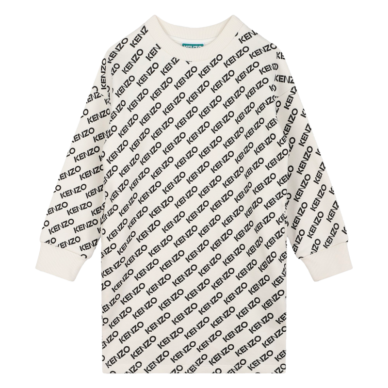 Robe molletonnée siglée KENZO KIDS 
                    FILLE