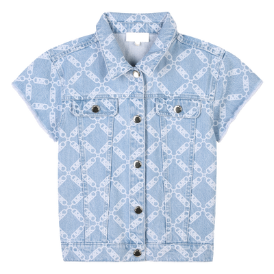 Veste en jean manches courtes MICHAEL KORS FILLE