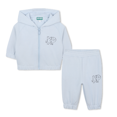 Ensemble cardigan et pantalon KENZO KIDS GARCON
