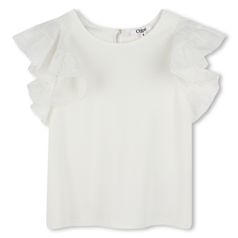 Top avec manches à volants CHLOE 
                    FILLE