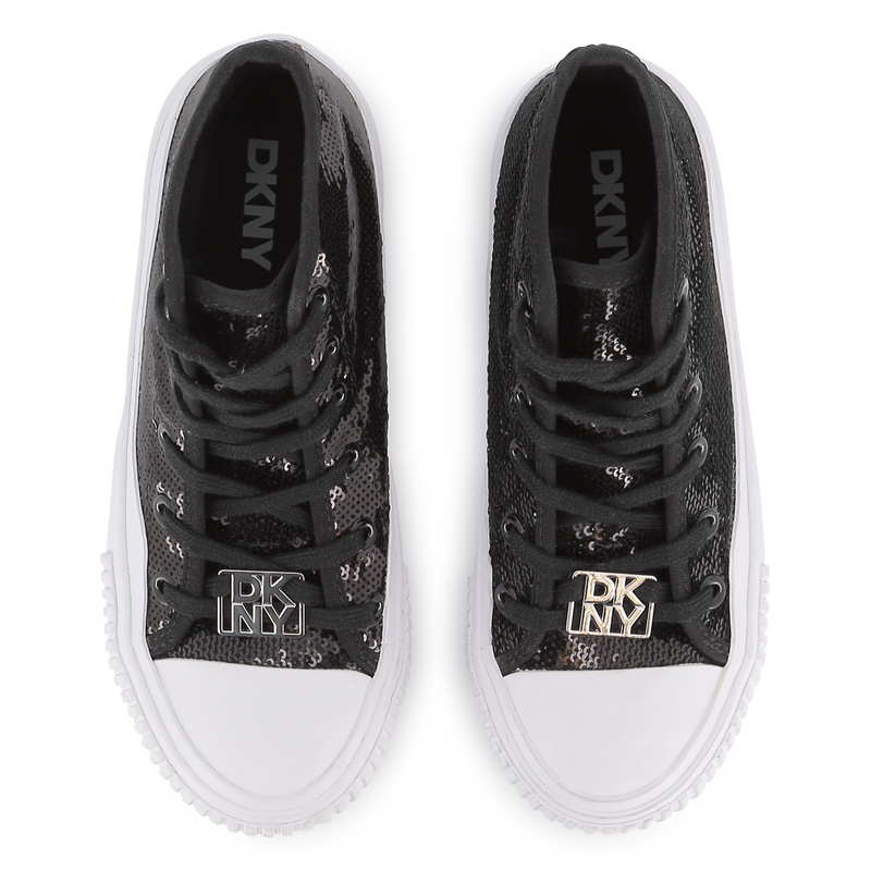 Baskets montantes DKNY 
                        FILLE