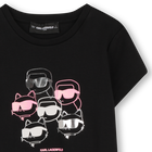 Robe manches courtes KARL LAGERFELD KIDS 
                    FILLE