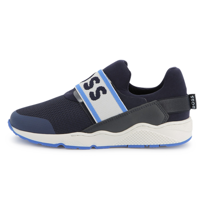 Baskets basses &eacute;lastiqu&eacute;es BOSS GARCON