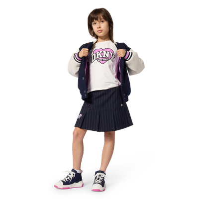 Jupe pliss&eacute;e DKNY FILLE