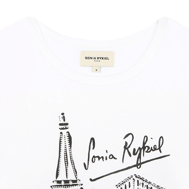 T-shirt avec imprimé devant SONIA RYKIEL 
                    FILLE