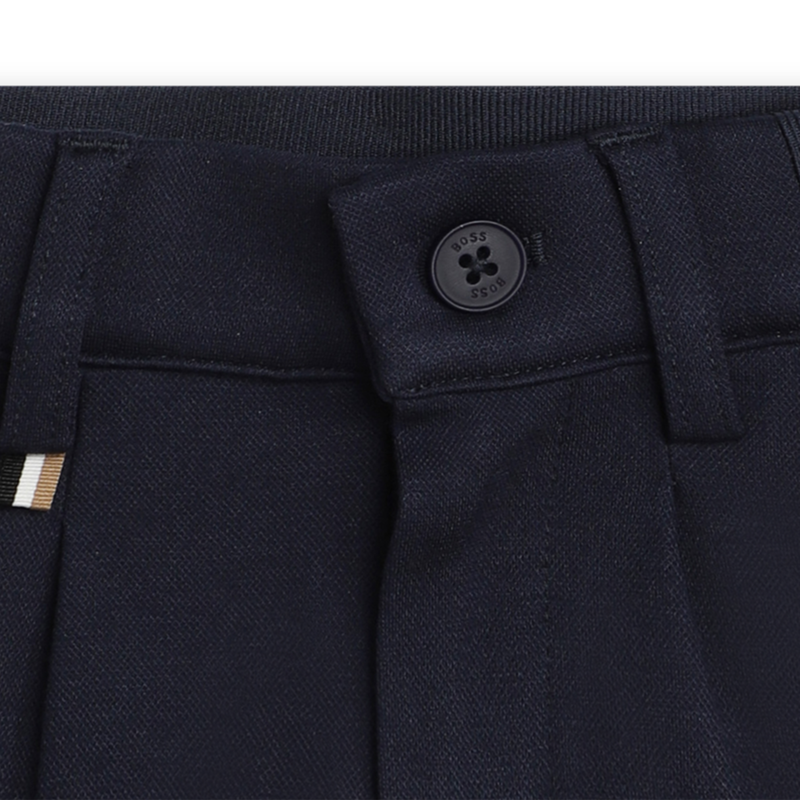 Bermuda uni taille élastiquée BOSS 
                    GARCON