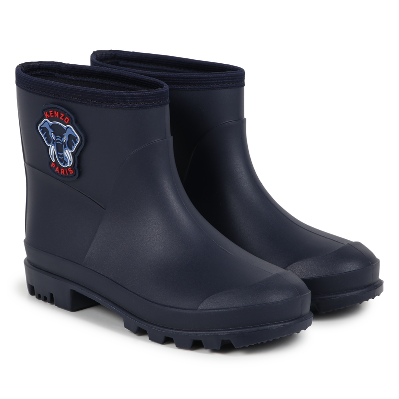 Bottes de pluie badge éléphant KENZO KIDS 
                    UNISEXE