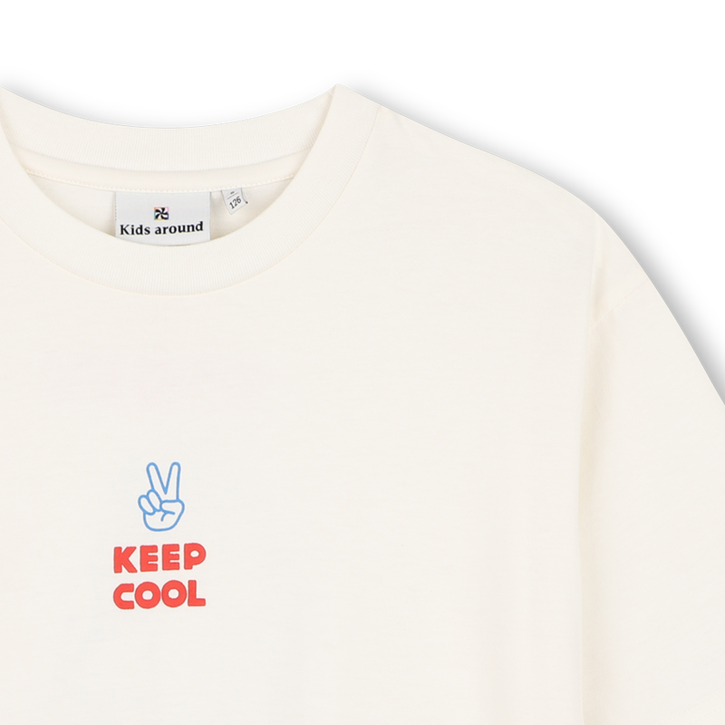 Tee-shirt manches courtes KIDS AROUND 
                        GARCON