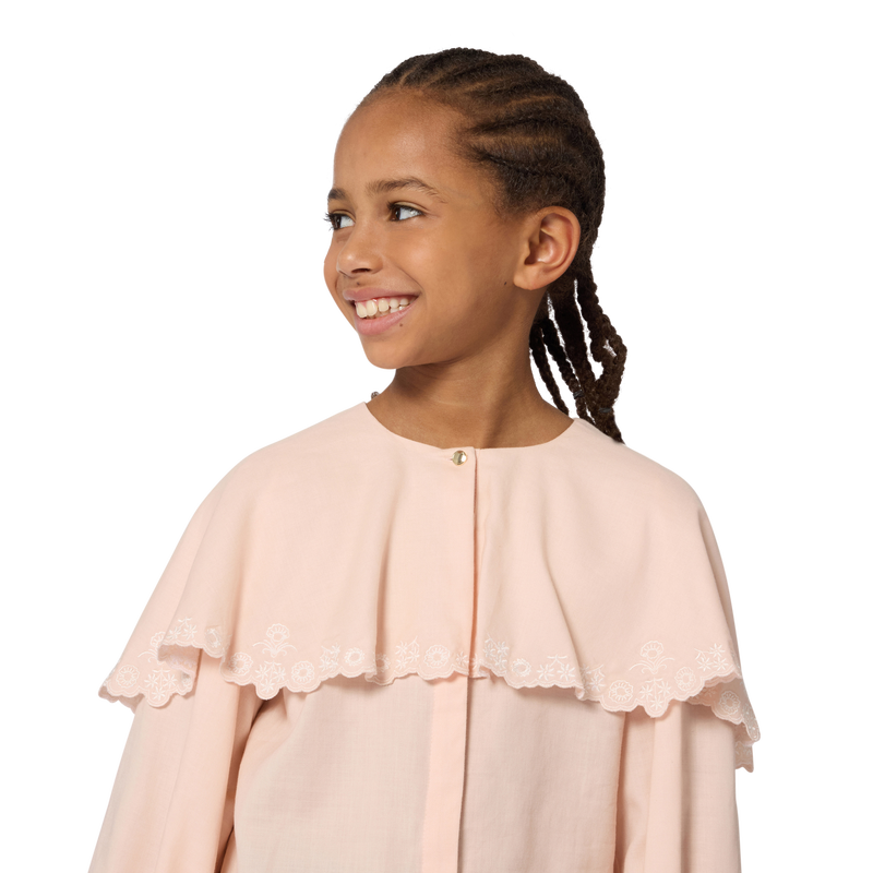 Blouse avec broderies fleurs CHLOE 
                        FILLE
