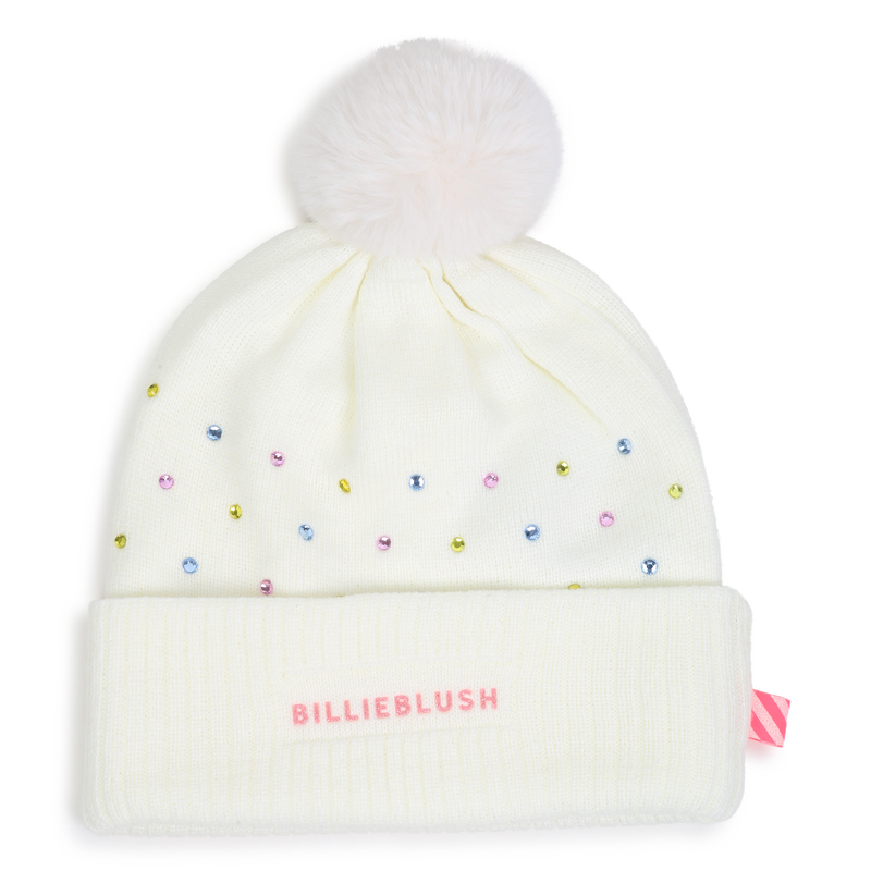 Bonnet &agrave; strass multicolors BILLIEBLUSH 
                        FILLE