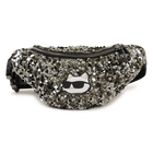 Sac banane ajustable orn&eacute; de &agrave; sequins KARL LAGERFELD KIDS 
                    FILLE
