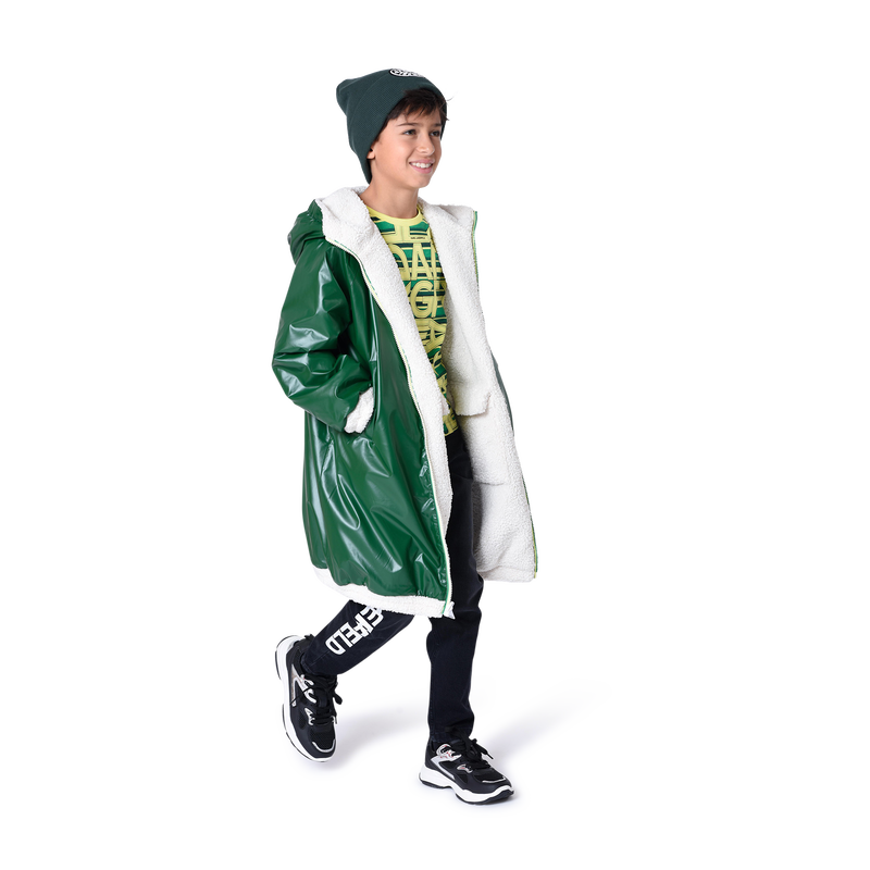 Parka réversible KARL LAGERFELD KIDS 
                    FILLE