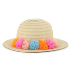Capeline iris&eacute;e &agrave; pompons BILLIEBLUSH 
                    FILLE