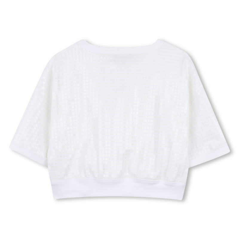Sweat-shirt &agrave; manches courtes DKNY 
                        FILLE