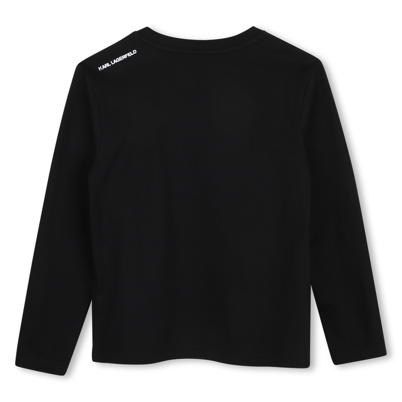 Tee-shirt manches longues KARL LAGERFELD KIDS 
                        GARCON
