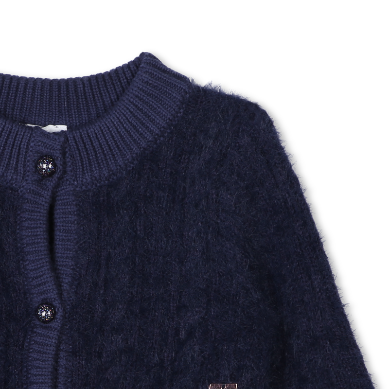Cardigan en tricot fantaisie CARREMENT BEAU 
                    FILLE
