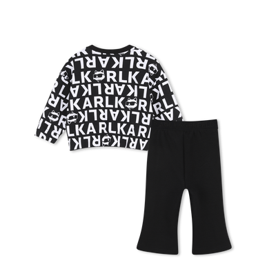 Ensemble Sweat-shirt et pantalon KARL LAGERFELD KIDS FILLE