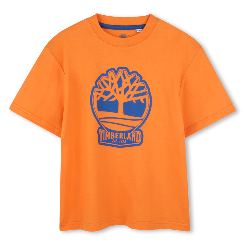 T-shirt bicolore avec logo TIMBERLAND 
                    GARCON