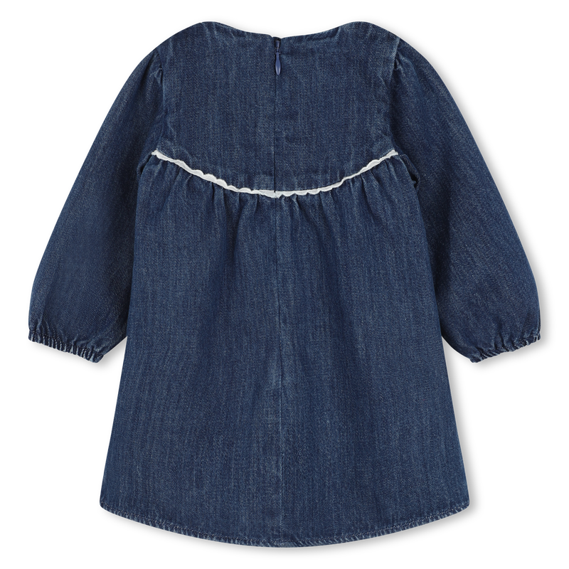 Robe en jean et collants CHLOE 
                    FILLE