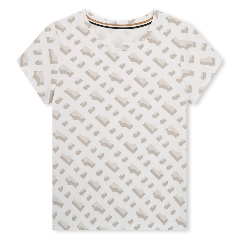 T-shirt imprimé à col rond BOSS 
                    FILLE