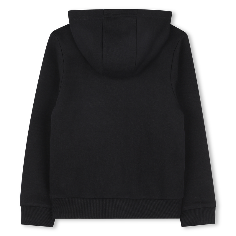 Cardigan &agrave; capuche en molleton TIMBERLAND 
                        GARCON