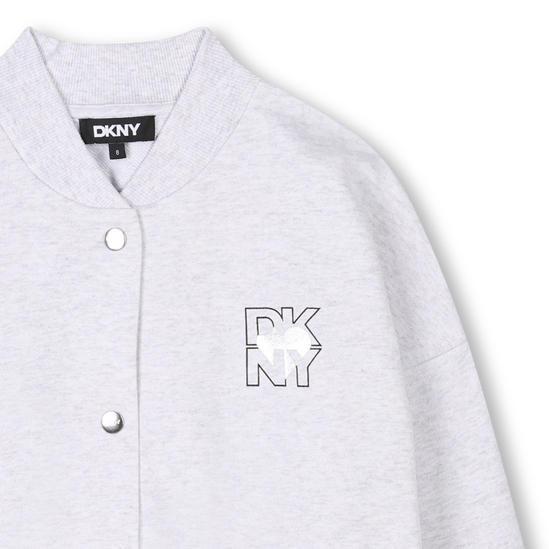 Cardigan en molleton DKNY 
                    FILLE