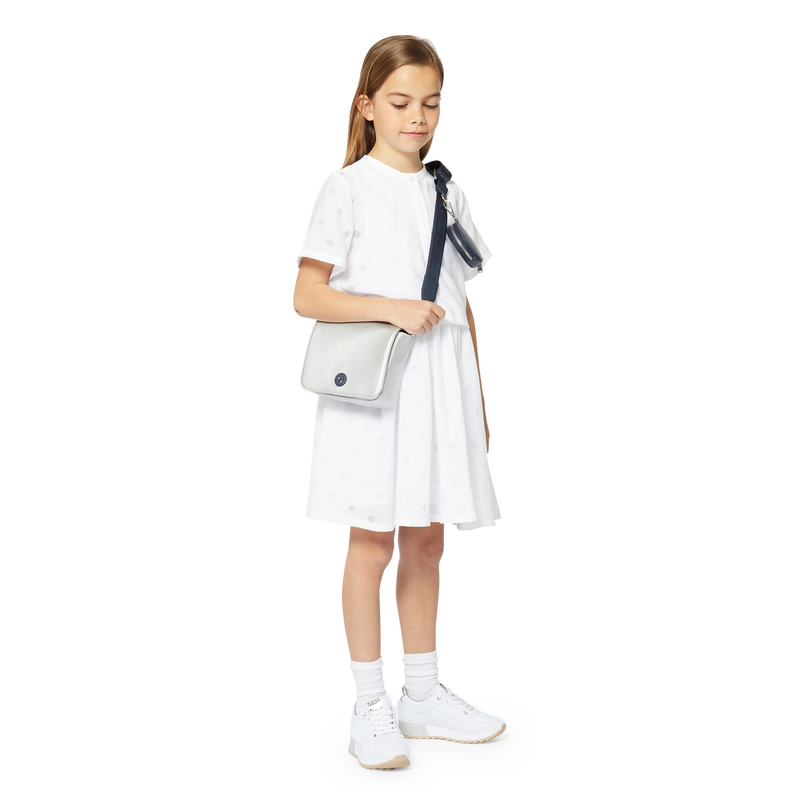 Baskets lacées bimatière BOSS 
                    FILLE