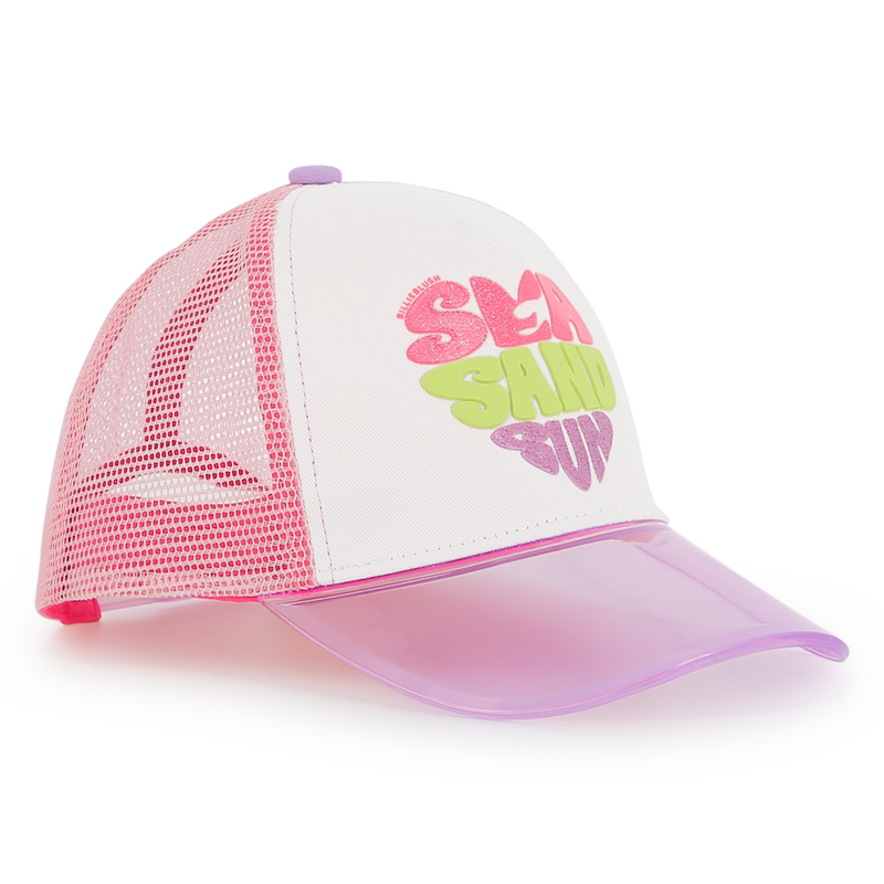 CASQUETTE AVEC VISIÈRE TRANSPARENTE BILLIEBLUSH 
                        FILLE