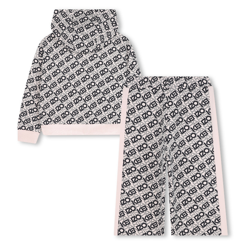Ensemble cardigan et pantalon KENZO KIDS 
                    FILLE
