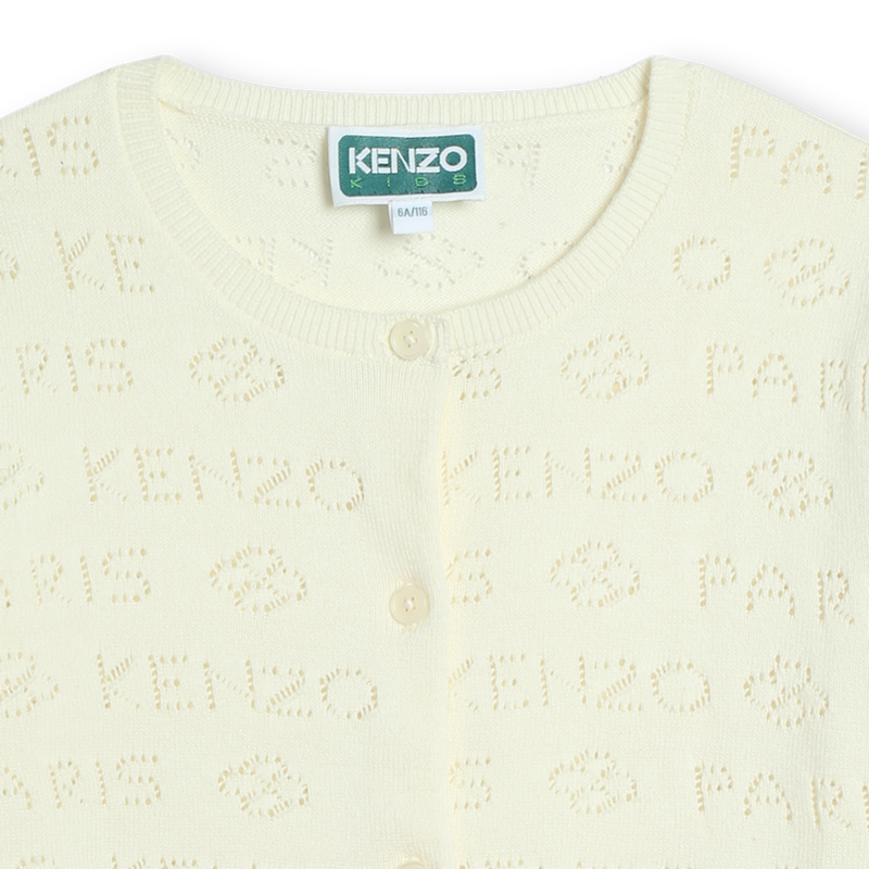 Cardigan en tricot KENZO KIDS 
                    FILLE