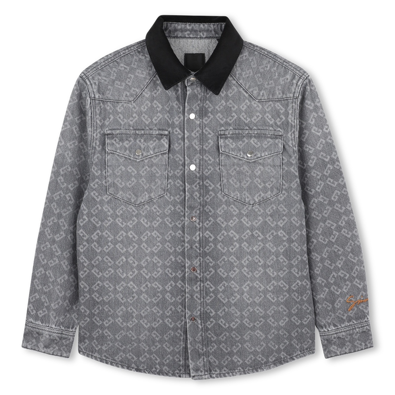 Surchemise avec col en velours GIVENCHY 
                    GARCON