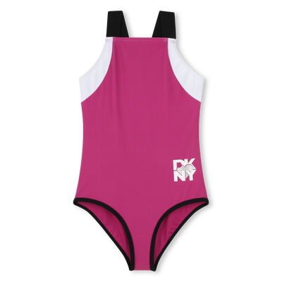 Maillot 1 pièce tricolore DKNY FILLE