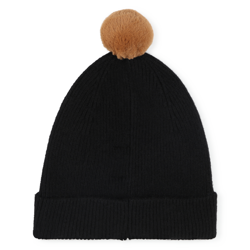 Bonnet à pompon en tricot TIMBERLAND 
                    GARCON