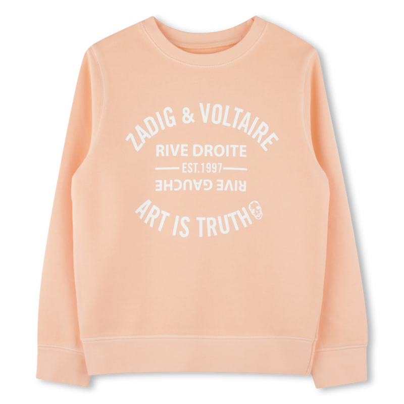 Sweat-shirt molletonn&eacute; ZADIG & VOLTAIRE 
                        UNISEXE