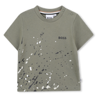 T-shirt &agrave; manches longues BOSS 
                    GARCON