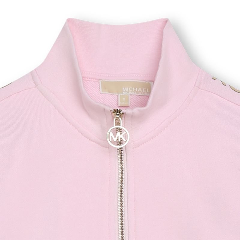 Cardigan de jogging molletonné MICHAEL KORS 
                    FILLE