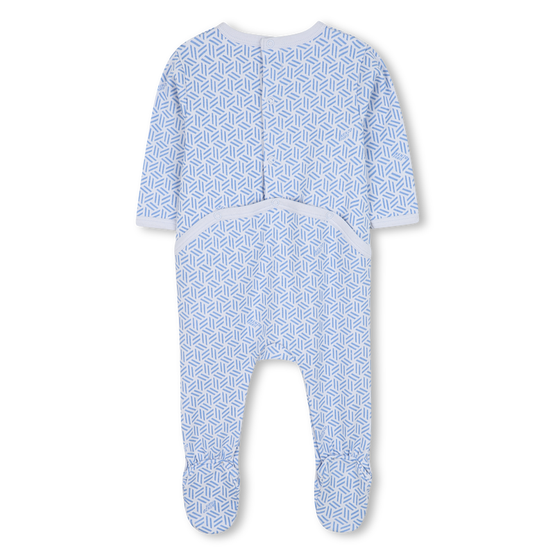 Ensemble deux pyjamas en coton KENZO KIDS 
                    UNISEXE