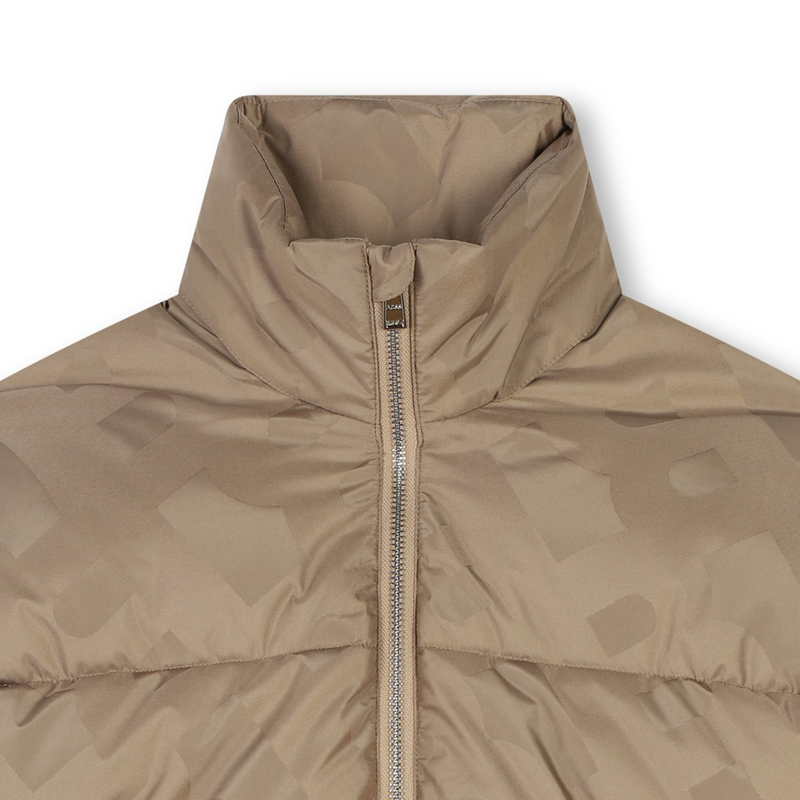 Doudoune zipp&eacute;e &agrave; col montant BOSS 
                        FILLE