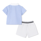 Ensemble chemise et short KARL LAGERFELD KIDS 
                    GARCON