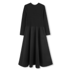 Robe longue bi-mati&egrave;re DKNY 
                    FILLE