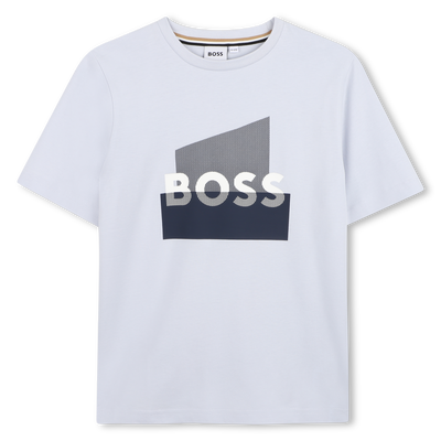 TEE-SHIRT MANCHES COURTES BOSS GARCON