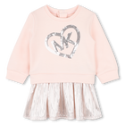 Robe bimati&egrave;re orn&eacute;e de sequins MICHAEL KORS 
                    FILLE