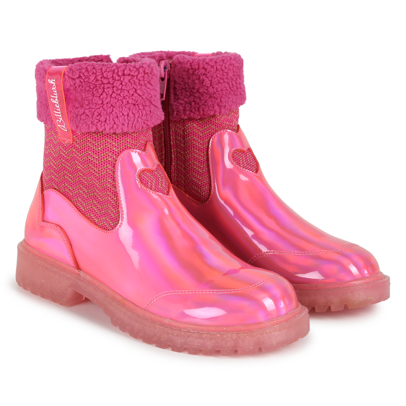 Bottines avec col en polaire duveteuse BILLIEBLUSH 
                    FILLE